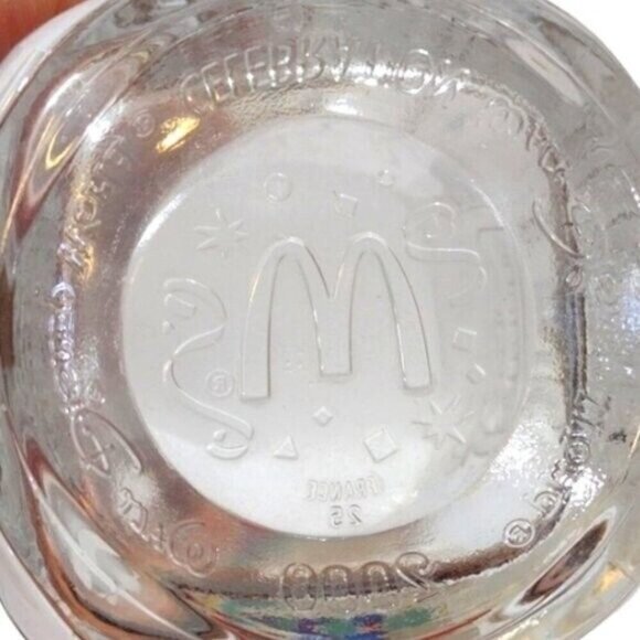 Vintage McDonald's Robin Batman Mug 1995 & Mickey Mouse Glass 2000 Clear Glass - Picture 12 of 12